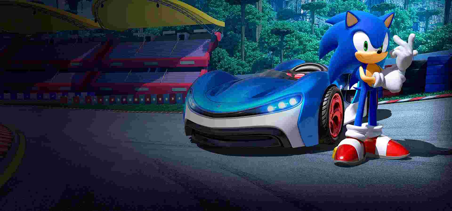 Imagem de fundo do produto Team Sonic Racing - PS4