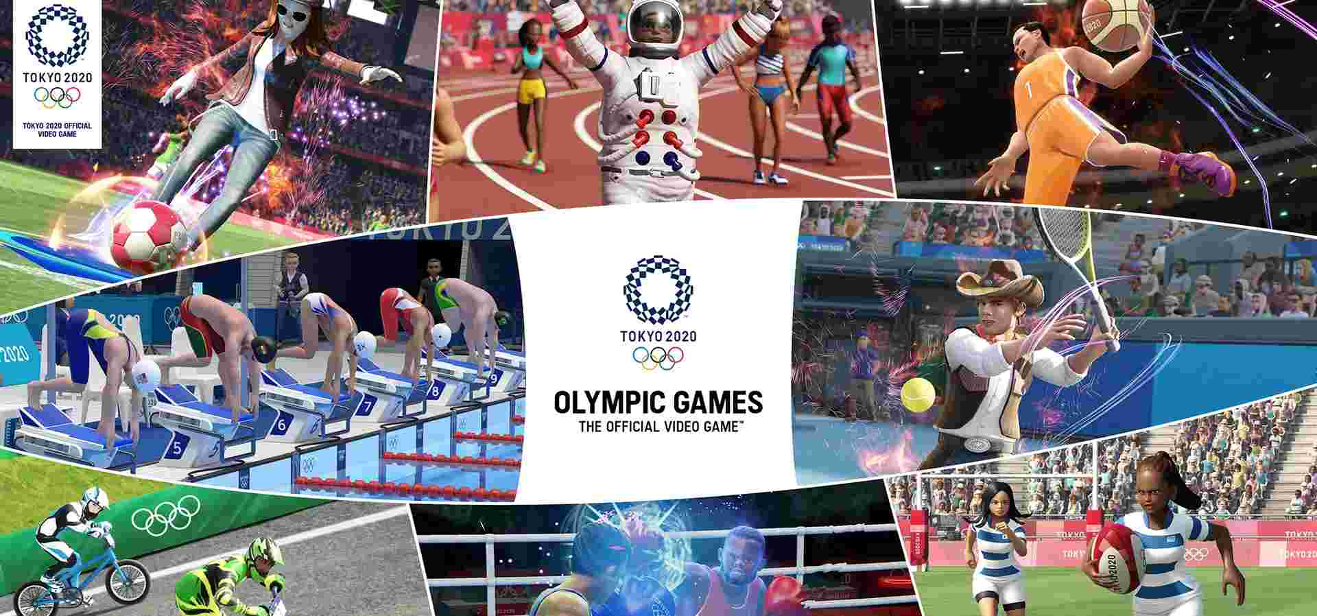 Imagem de fundo do produto Olympic Games Tokyo 2020 – The Official Video Game™ PS4 - Físico