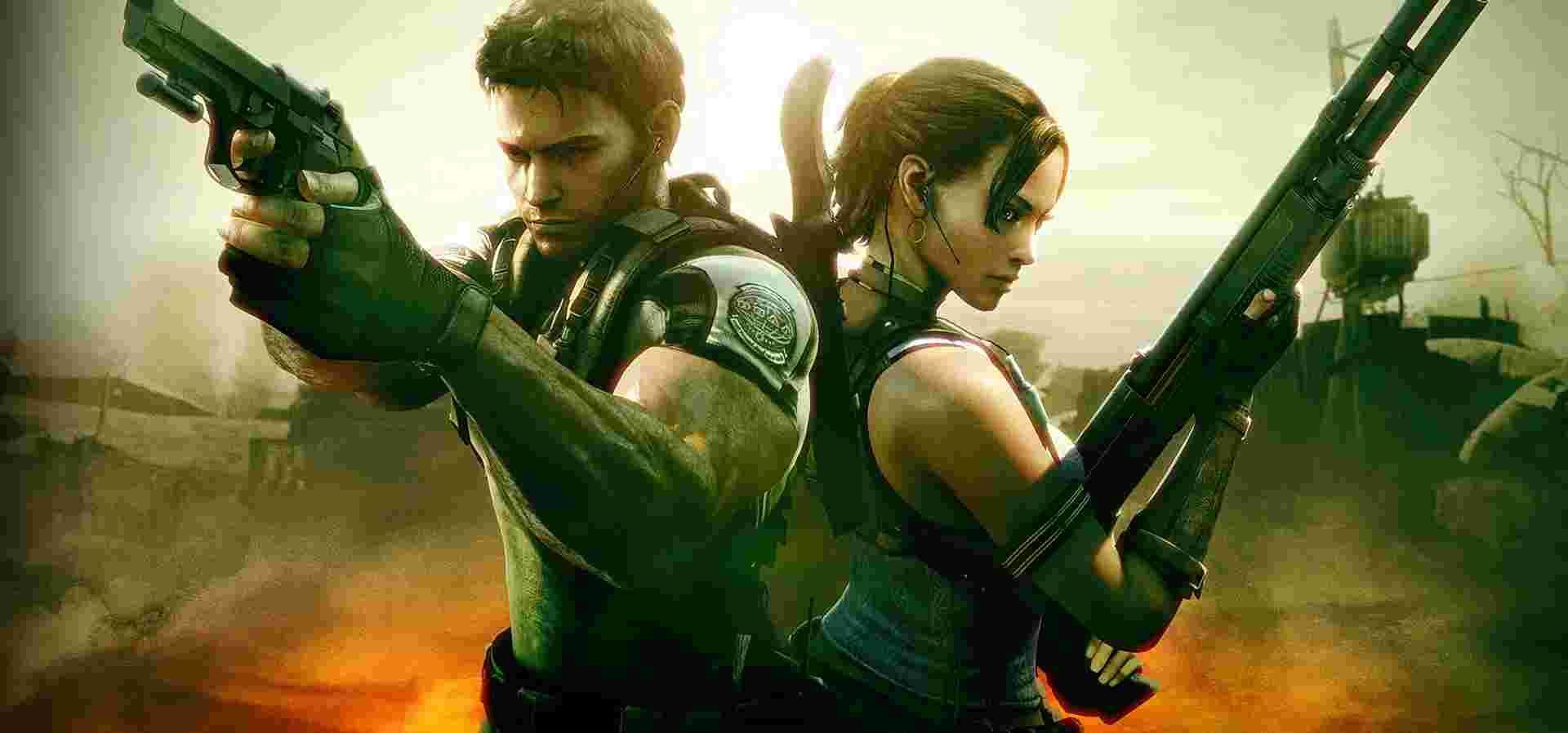 Imagem de fundo do produto RESIDENT EVIL 5 - PS4