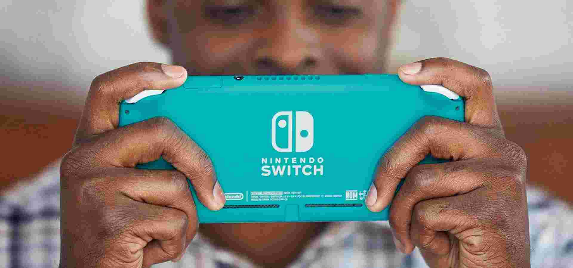 Imagem de fundo do produto Console Nintendo Switch Lite - Turquesa