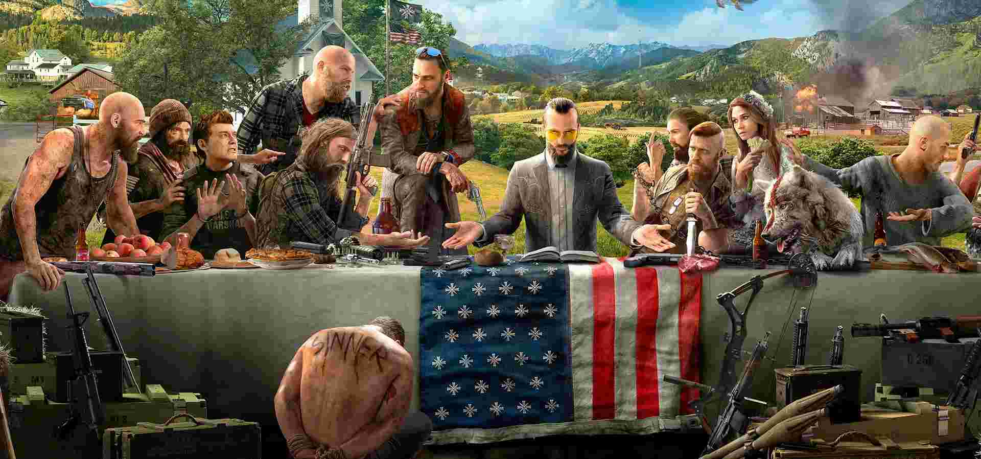 Imagem de fundo do produto Far Cry 5 - PS4