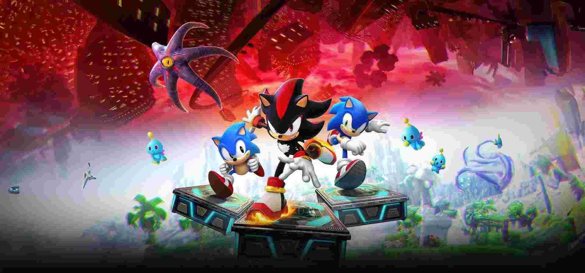 Imagem de fundo do produto Sonic X Shadow Generations - Xbox One e Series X|S