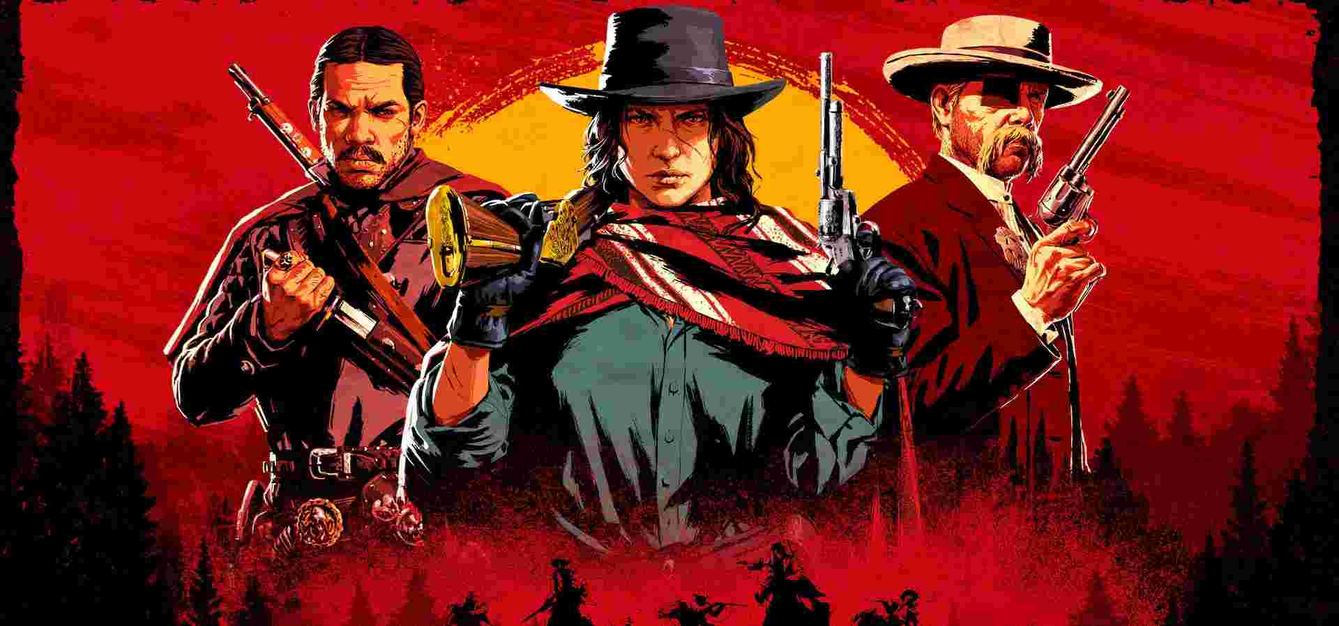 Imagem de fundo do produto Red Dead Redemption 2: 25 Gold Bars