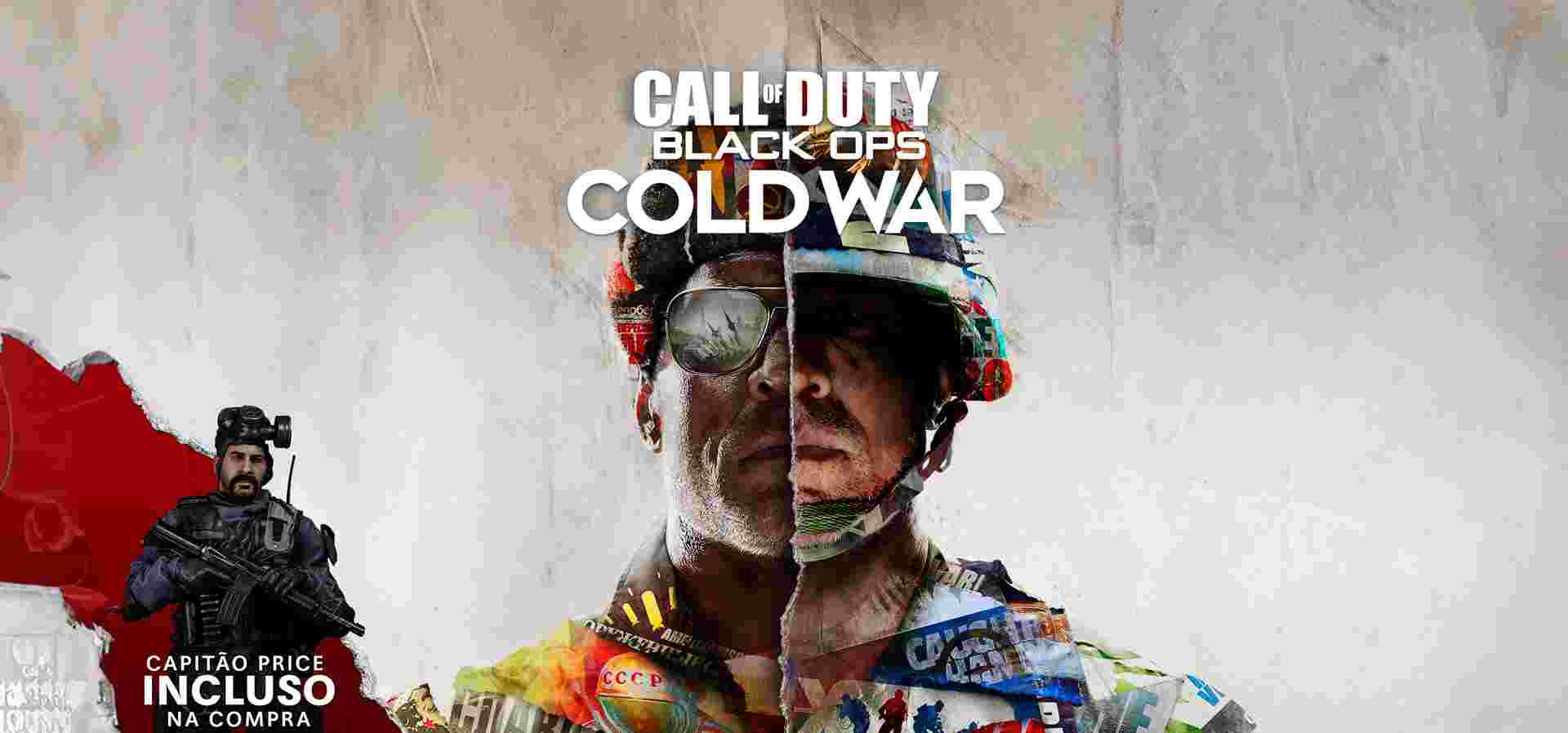 Imagem de fundo do produto Call of Duty®: Black Ops Cold War - Pacote Multigeração - PS4 & PS5