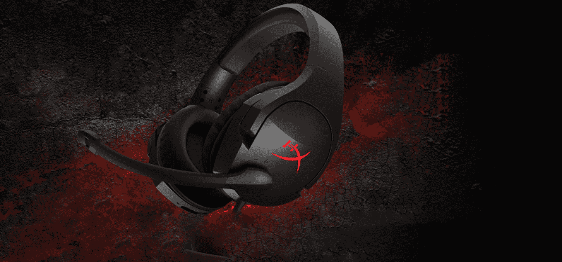 Imagem de fundo do produto Headset Gamer HyperX Cloud Stinger HX-HSCS-BK/NA - Preto