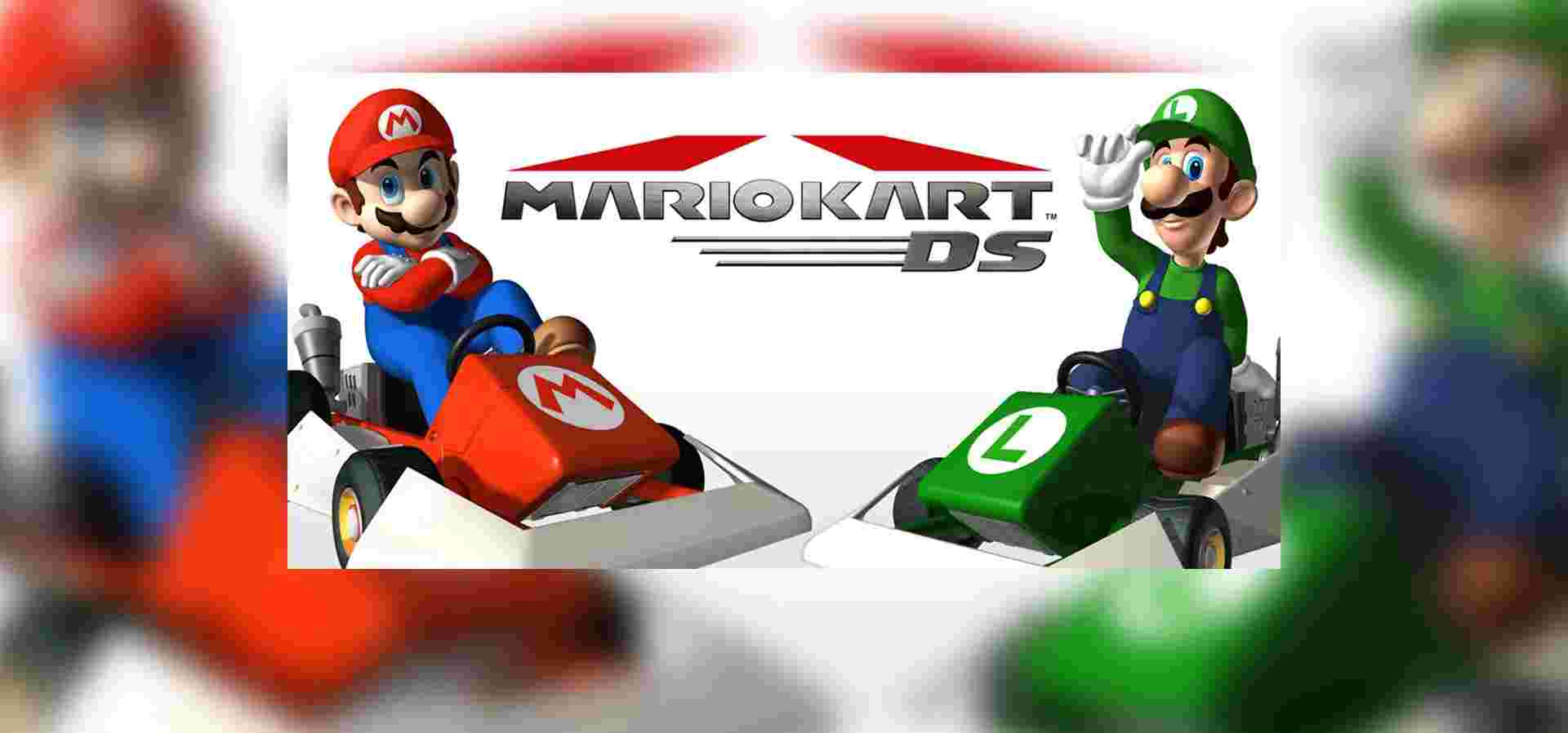 Imagem de fundo do produto Mario Kart - DS