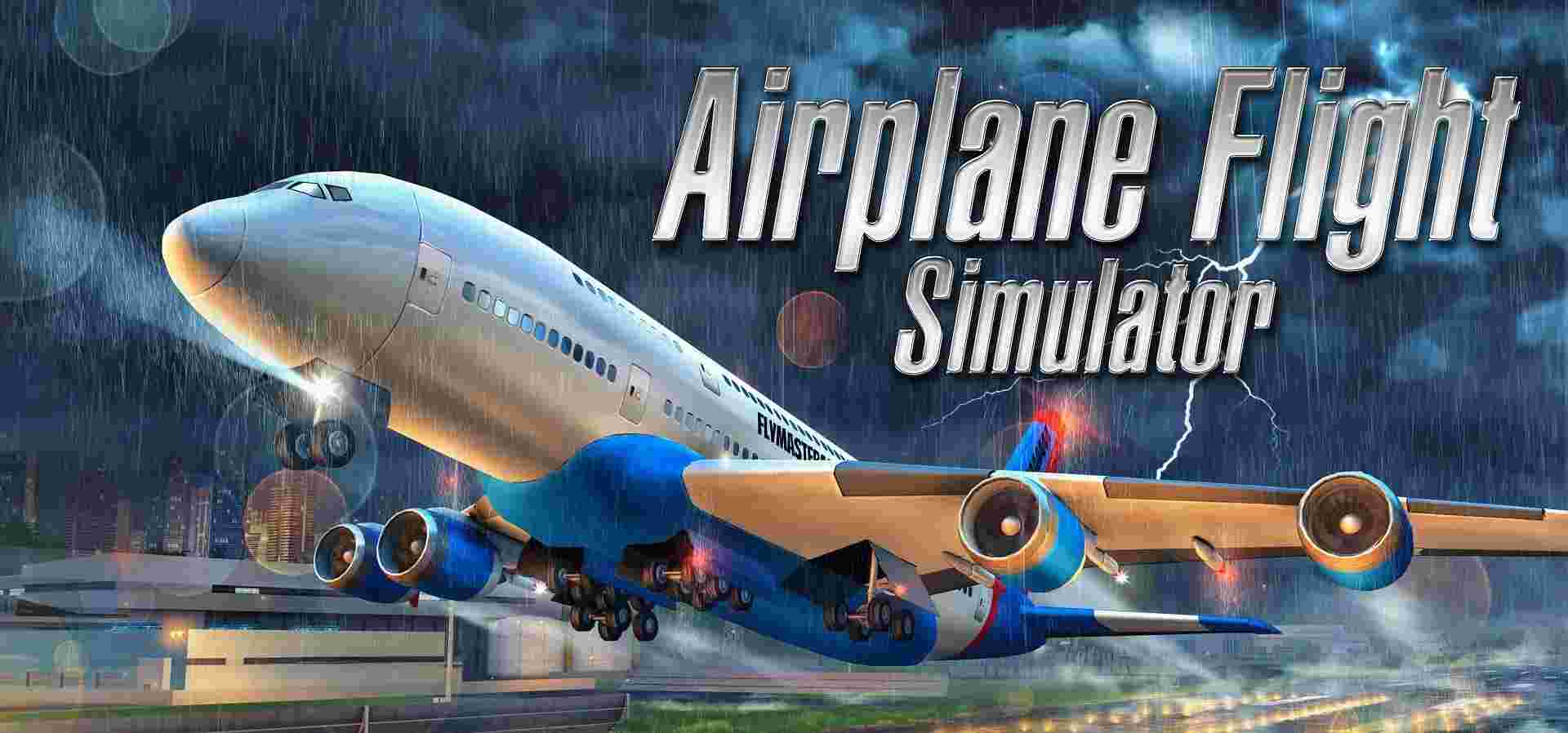 Imagem de fundo do produto Airplane Flight Simulator - Switch