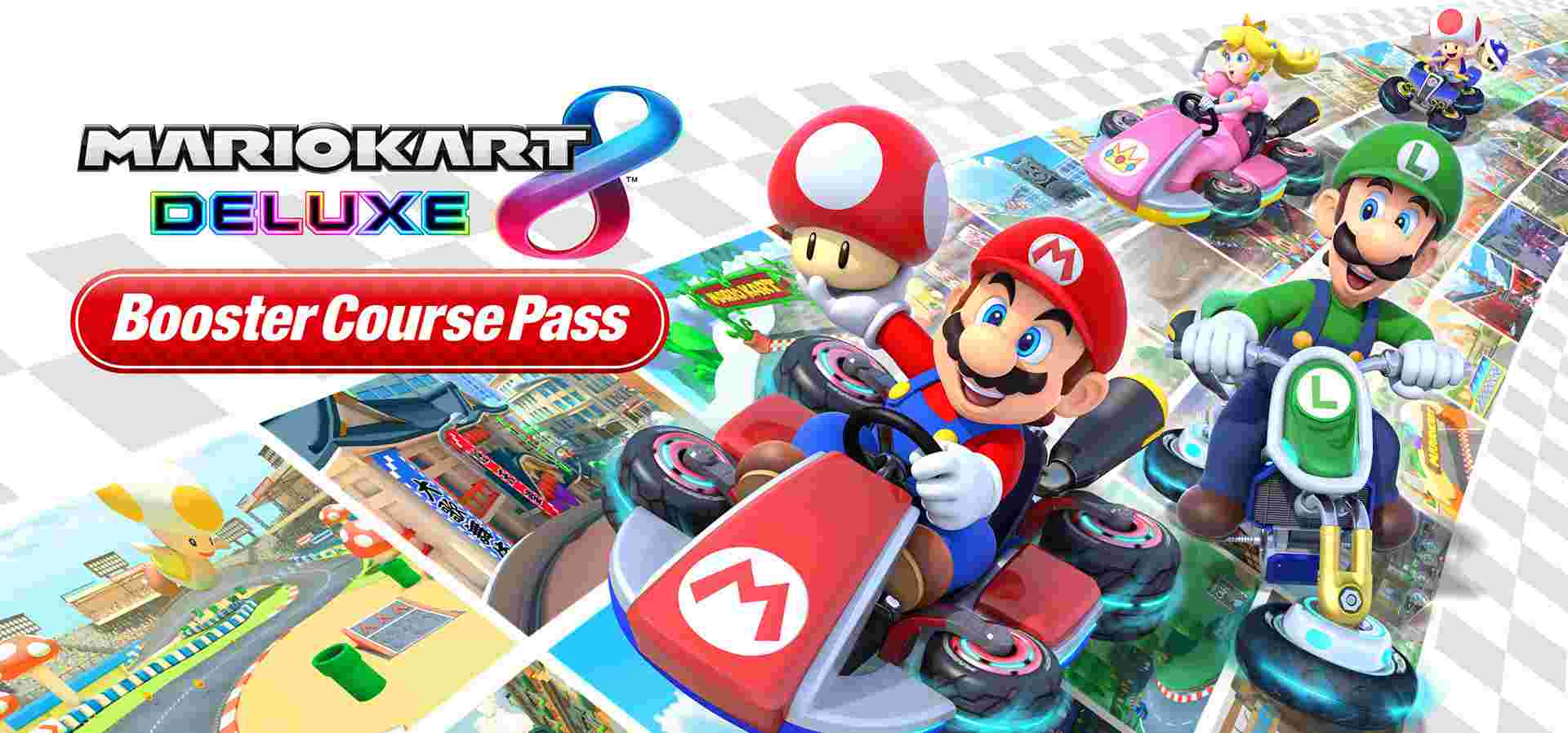 Imagem de fundo do produto Mario Kart™ 8 Deluxe - Booster Course Pass - Switch