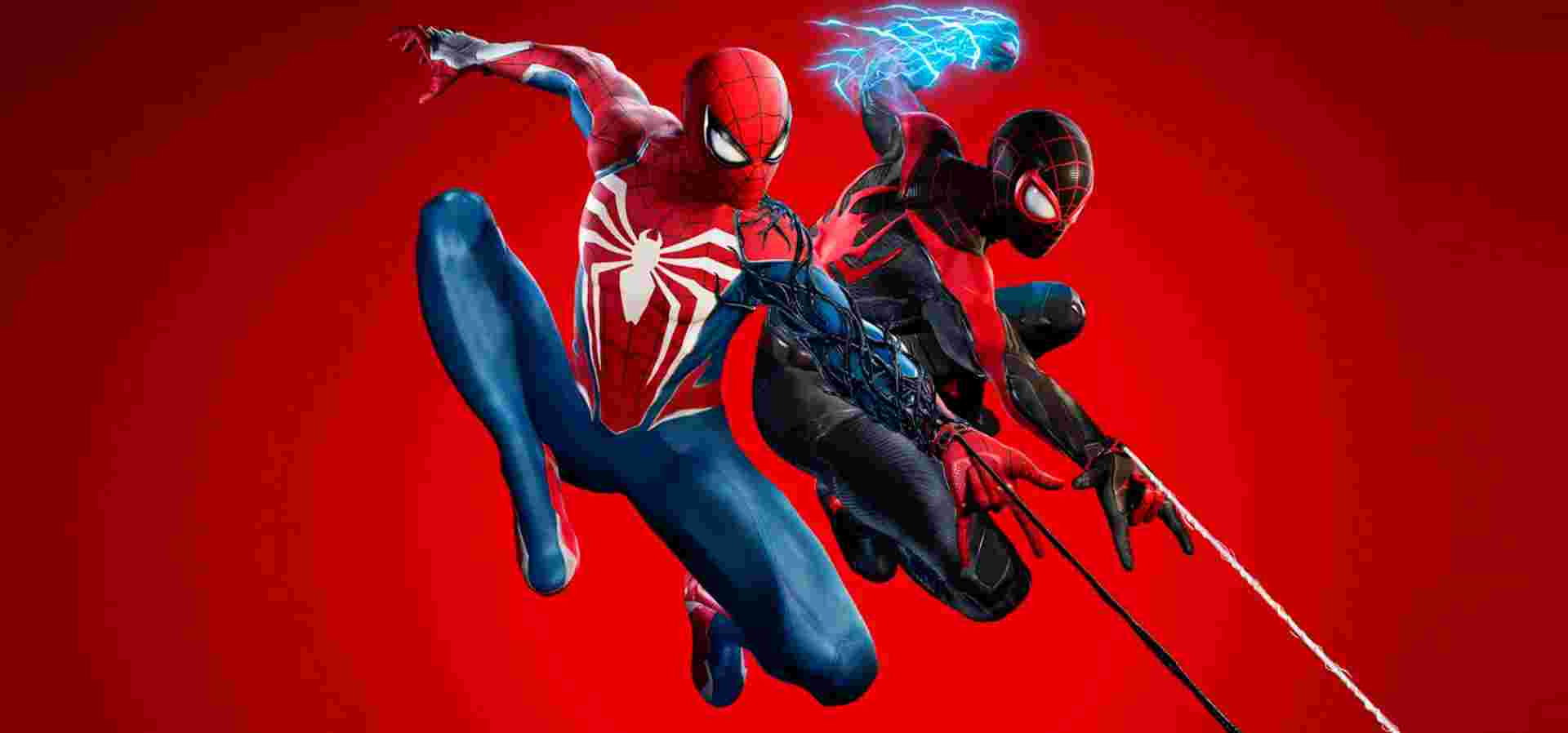 Imagem de fundo do produto Marvel's Spider-Man 2 - PS5 Físico