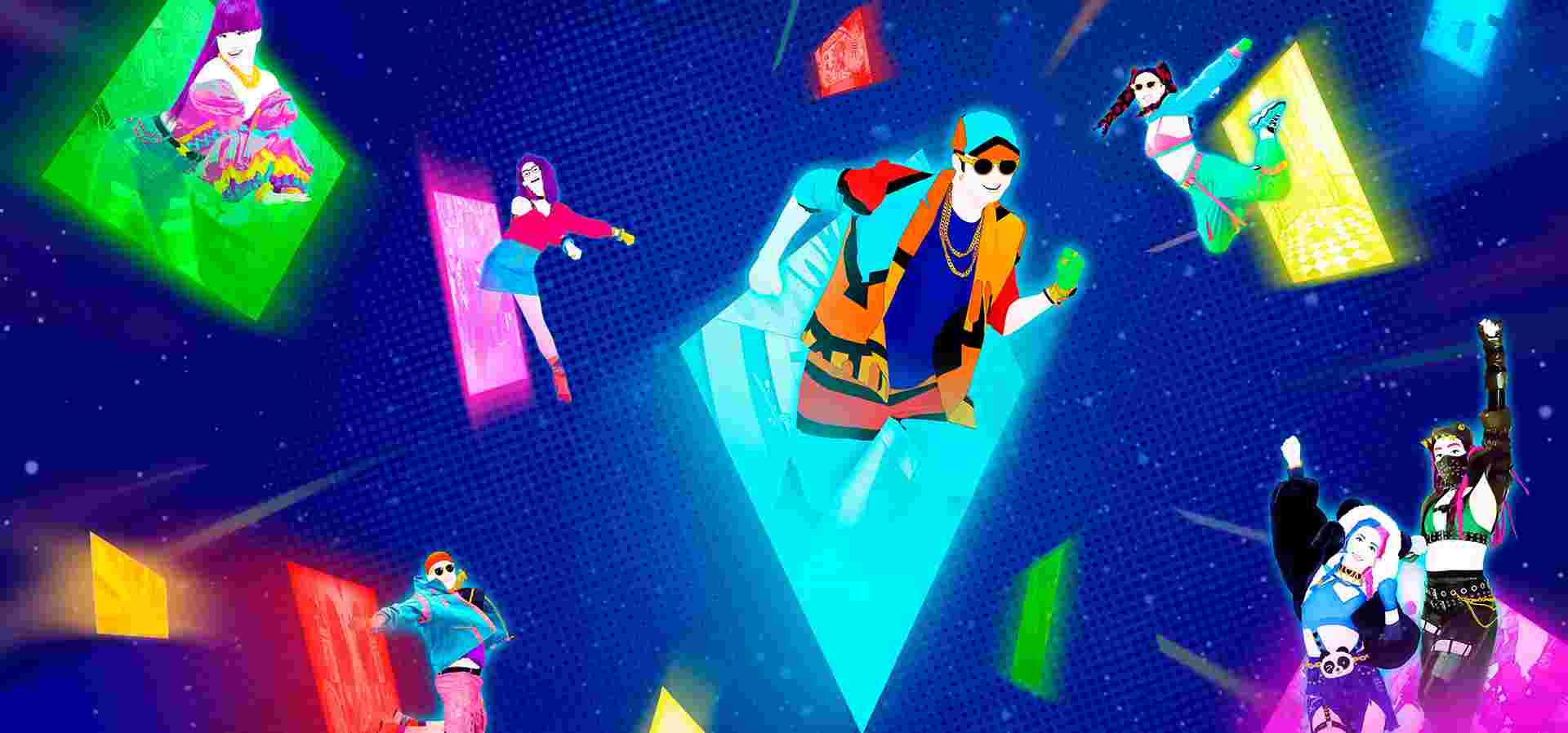 Imagem de fundo do produto Just Dance 2022 PS5 - Físico