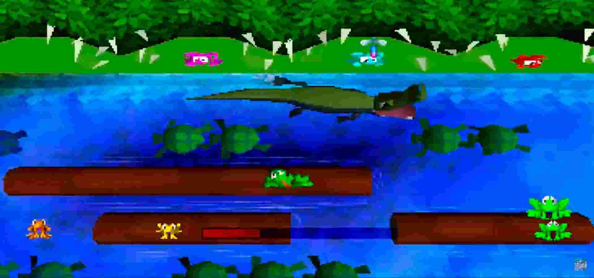 Imagem de fundo do produto Frogger - PS1