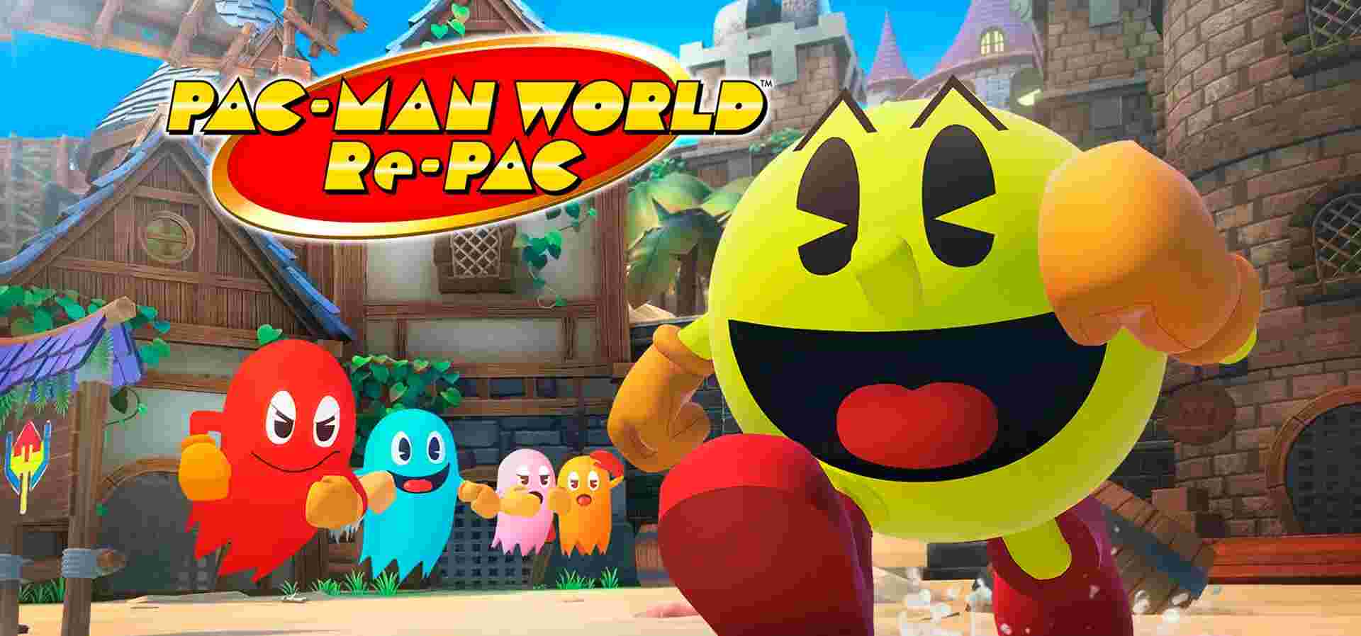 Imagem de fundo do produto Pac-Man World Re-Pac Switch - Físico