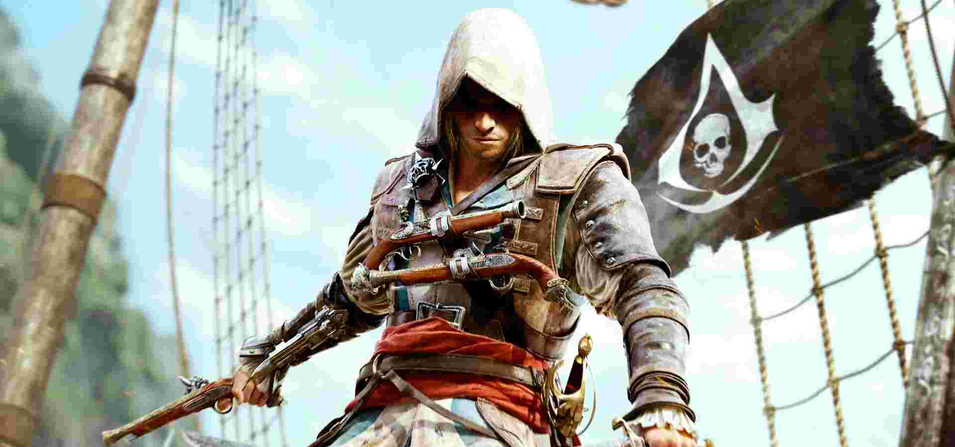 Imagem de fundo do produto Assassin’s Creed® IV Black Flag™ - PS4