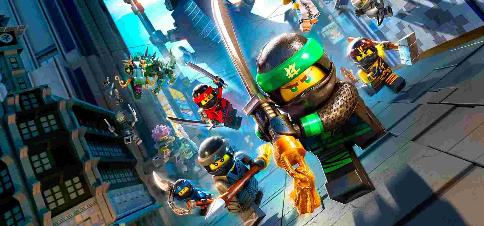 Imagem de fundo do produto LEGO® NINJAGO® O Filme: Video Game PS4 - Físico