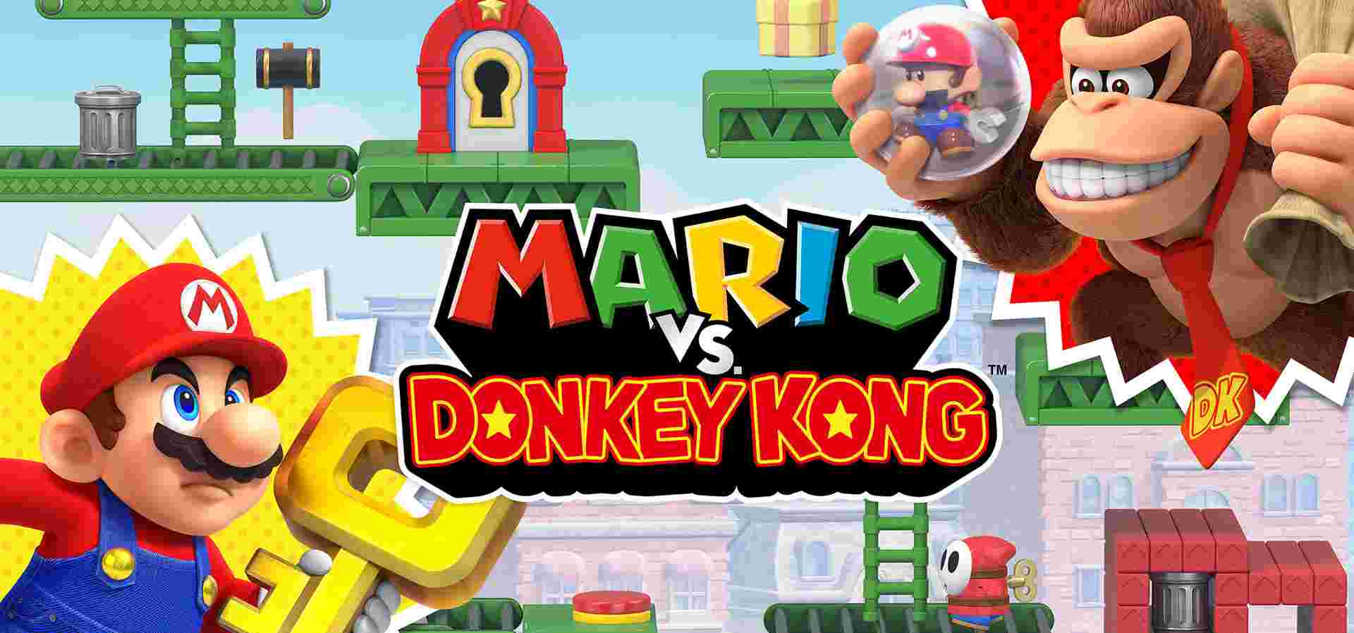 Imagem de fundo do produto Mario vs. Donkey Kong™ - Switch