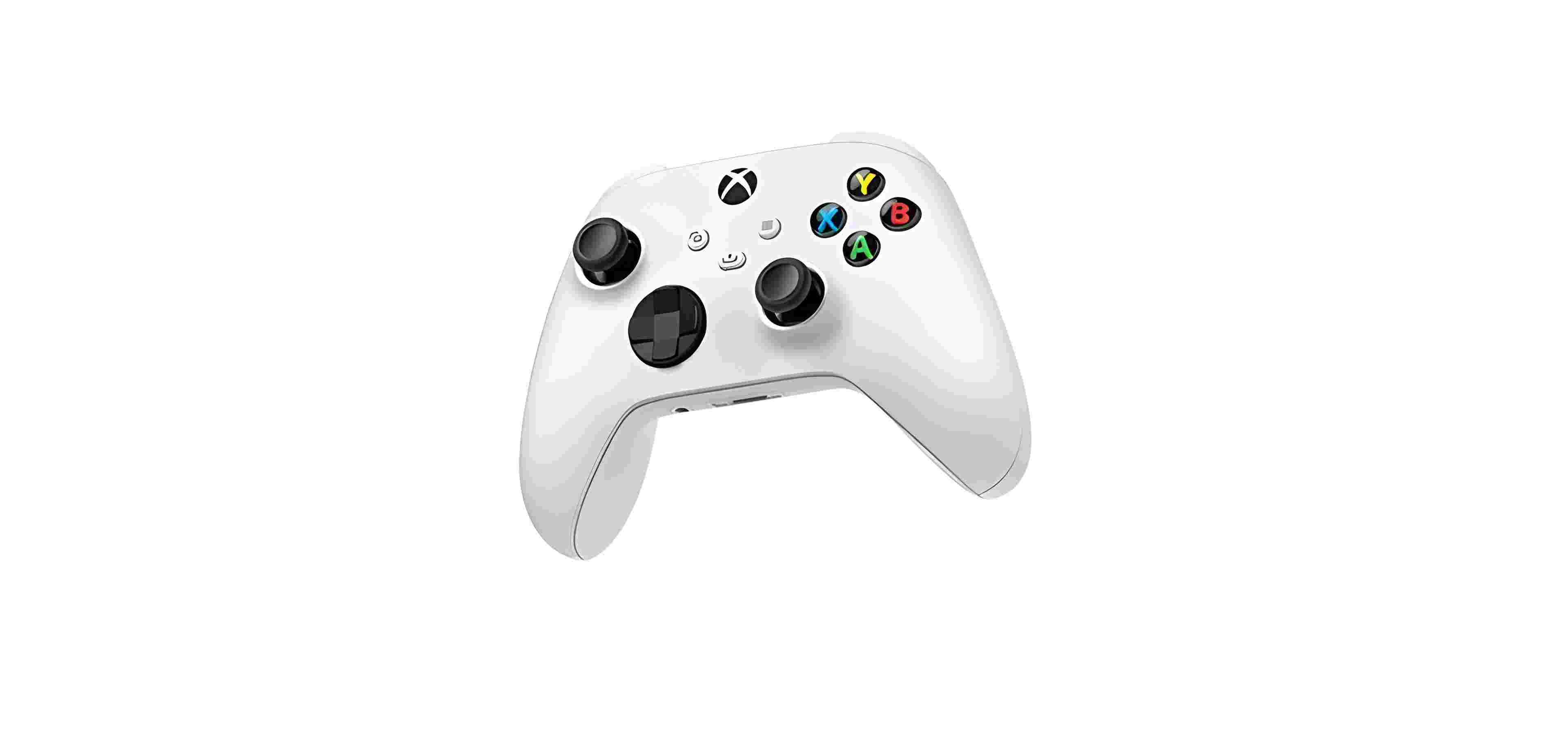 Imagem de fundo do produto Controle Sem Fio Xbox – Robot White