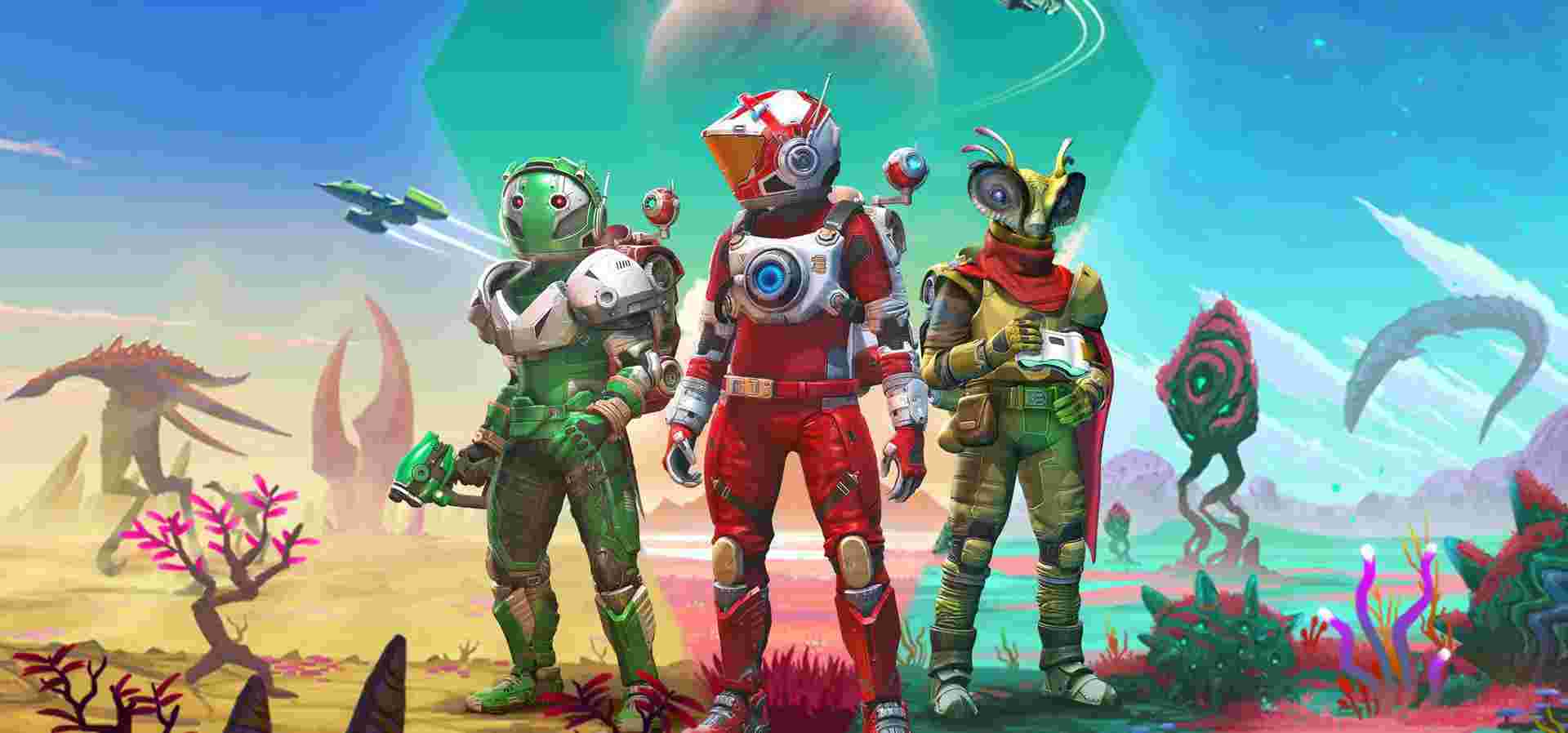 Imagem de fundo do produto No Man's Sky - PS4 & PS5