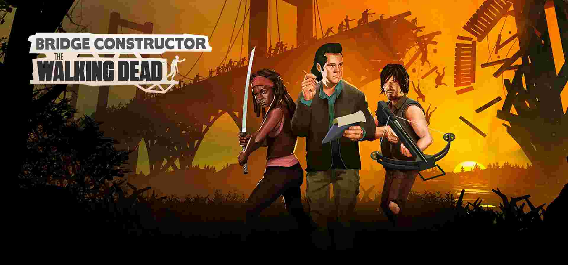 Imagem de fundo do produto Bridge Constructor: The Walking Dead - Xbox e PC