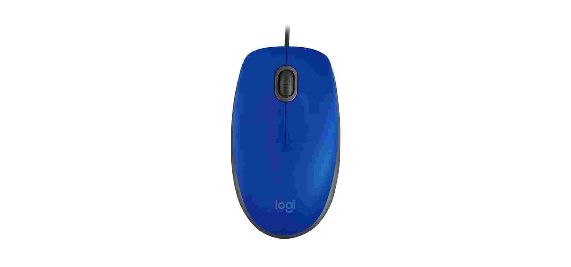 Imagem de fundo do produto Mouse Logitech M110 Silent Azul Usb 910-005491