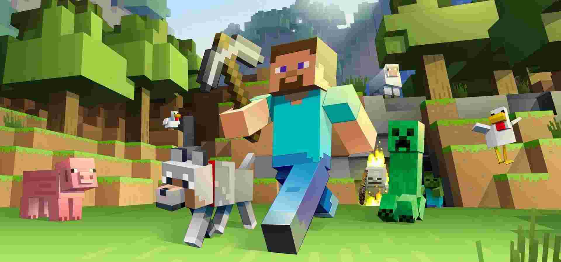 Imagem de fundo do produto Minecraft: Xbox 360 Edition