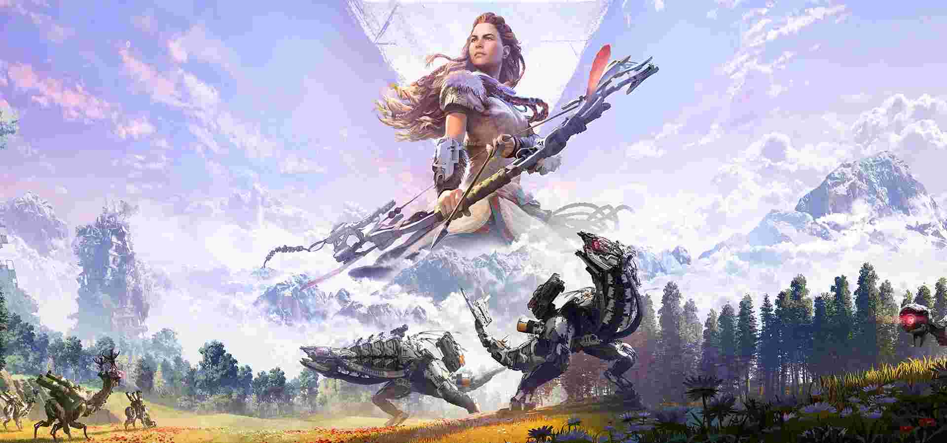 Imagem de fundo do produto Horizon Zero Dawn: Complete Edition Hits PS4 - Físico