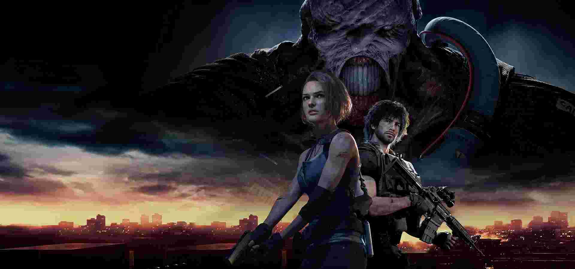 Imagem de fundo do produto RESIDENT EVIL 3 PS4 - Físico