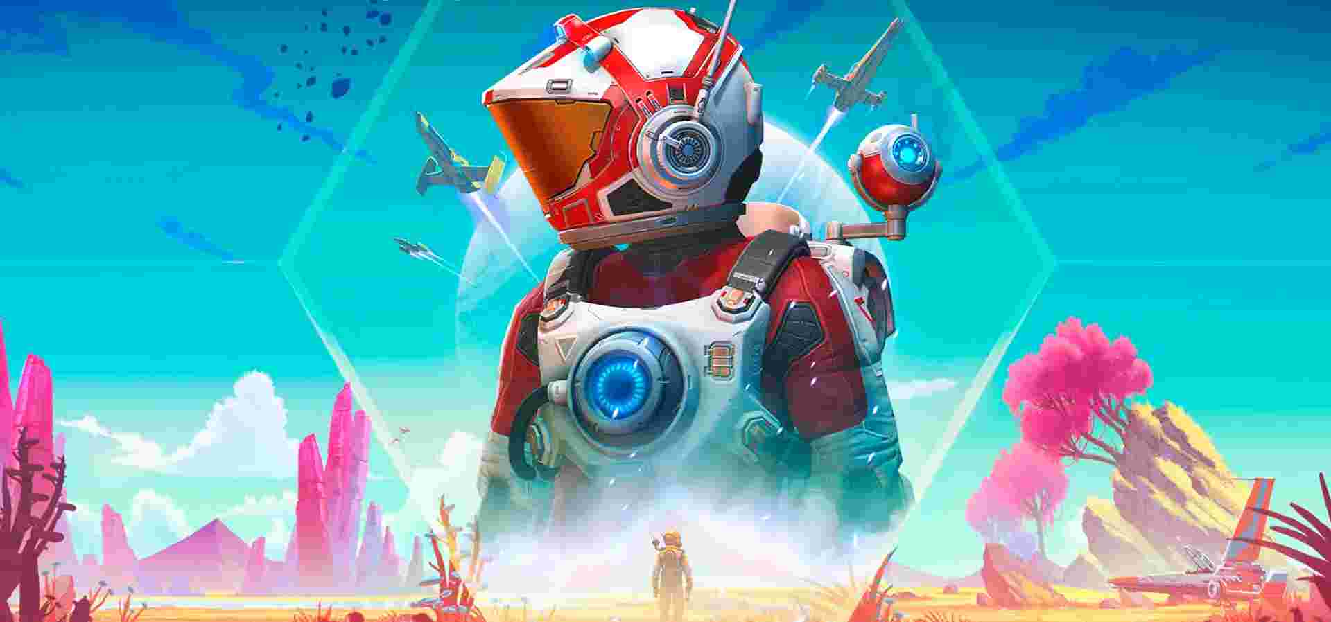 Imagem de fundo do produto No Man's Sky Switch - Físico