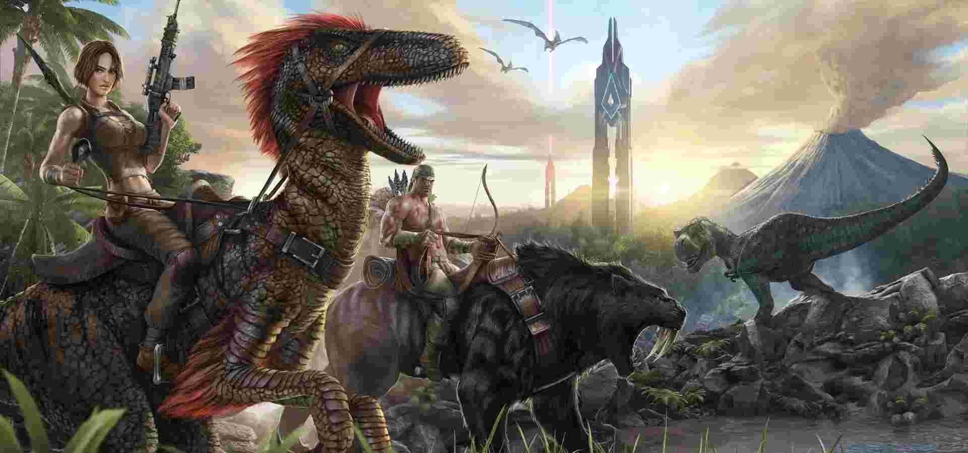 Imagem de fundo do produto ARK: Survival Evolved - Xbox One e Series X|S