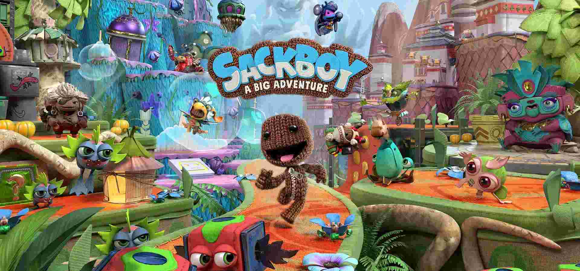 Imagem de fundo do produto SACKBOY: UMA GRANDE AVENTURA PS5 - Físico