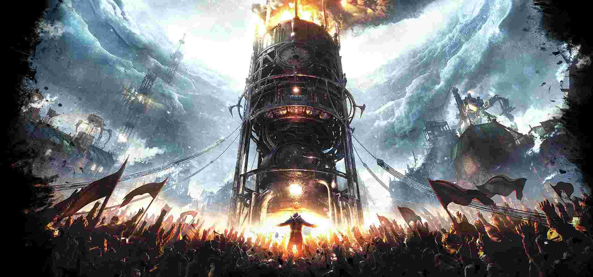 Imagem de fundo do produto Frostpunk: Complete Collection - PS4