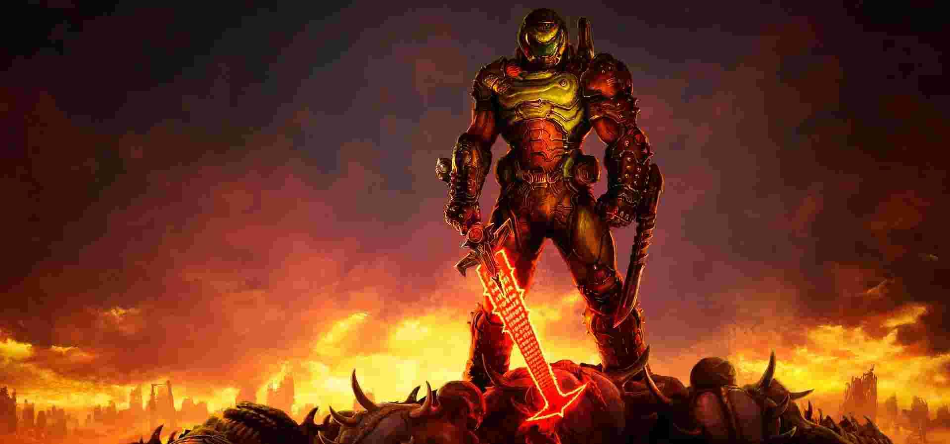 Imagem de fundo do produto DOOM Eternal - Xbox One e Series X|S