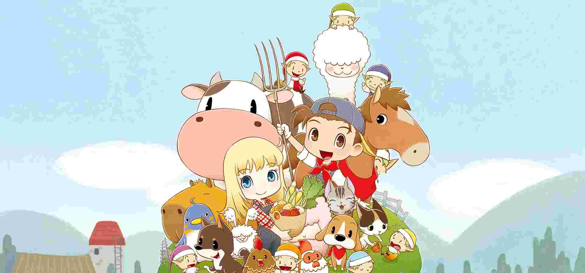 Imagem de fundo do produto Story of Seasons: Friends of Mineral Town - Switch