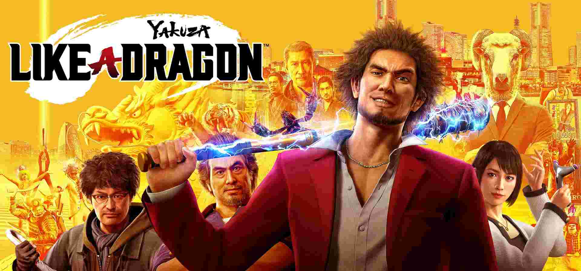 Imagem de fundo do produto Yakuza: Like a Dragon - PS4 & PS5