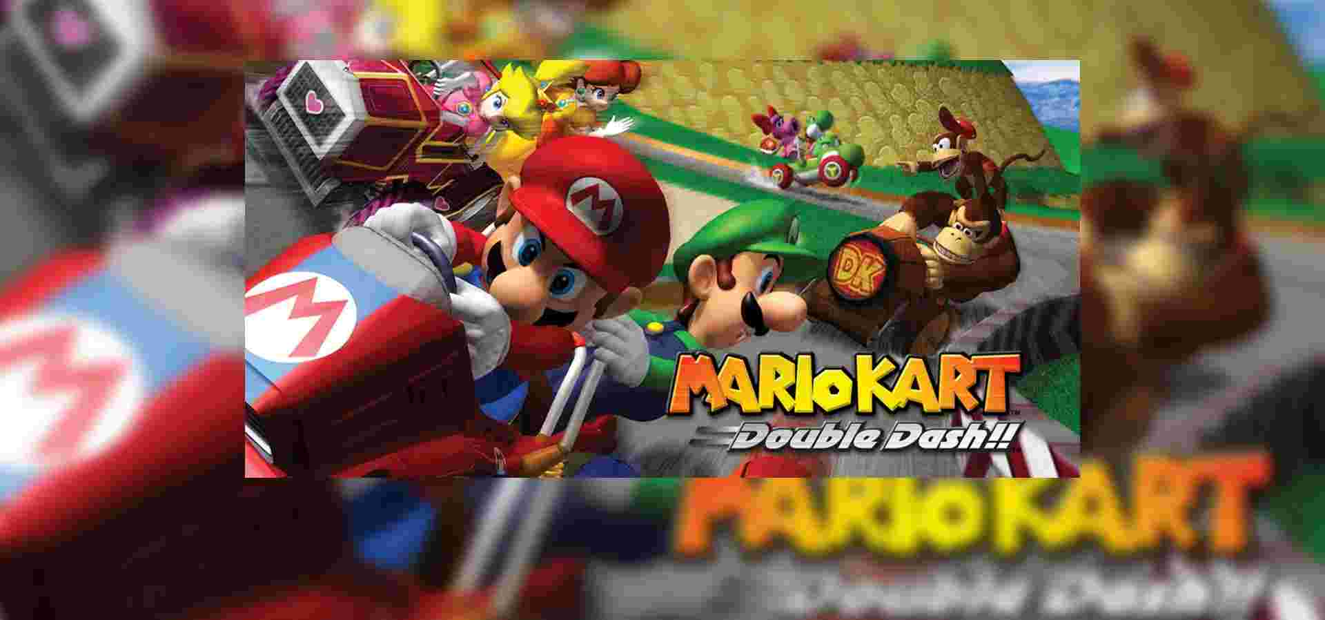 Imagem de fundo do produto Mario Kart: Double Dash!! - GameCube