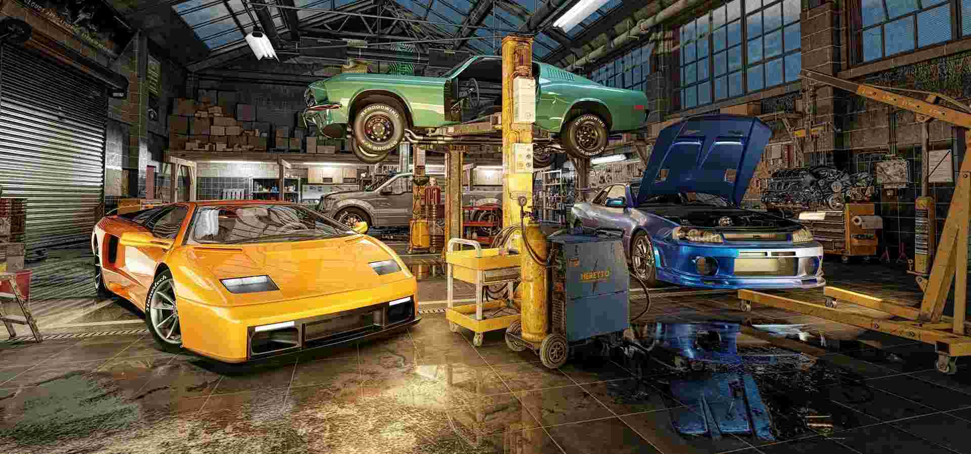 Imagem de fundo do produto Car Mechanic Simulator 2021 - PS4 & PS5