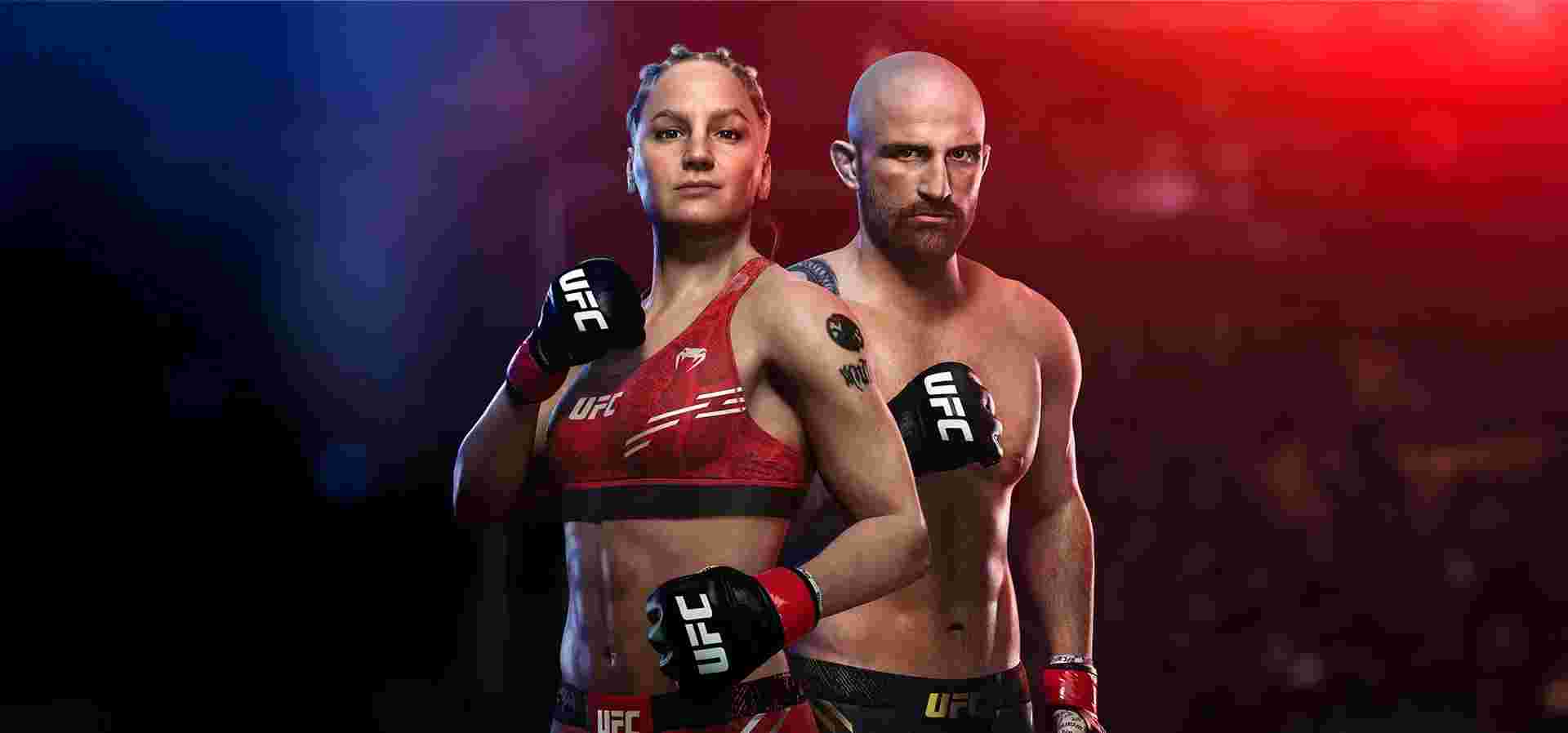 Imagem de fundo do produto EA SPORTS™ UFC® 5 PS5 - Físico