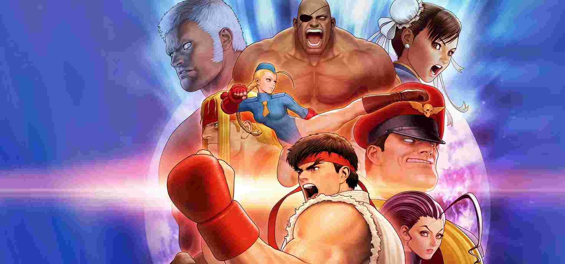 Imagem de fundo do produto Street Fighter 30th Anniversary Collection PS4 - Físico