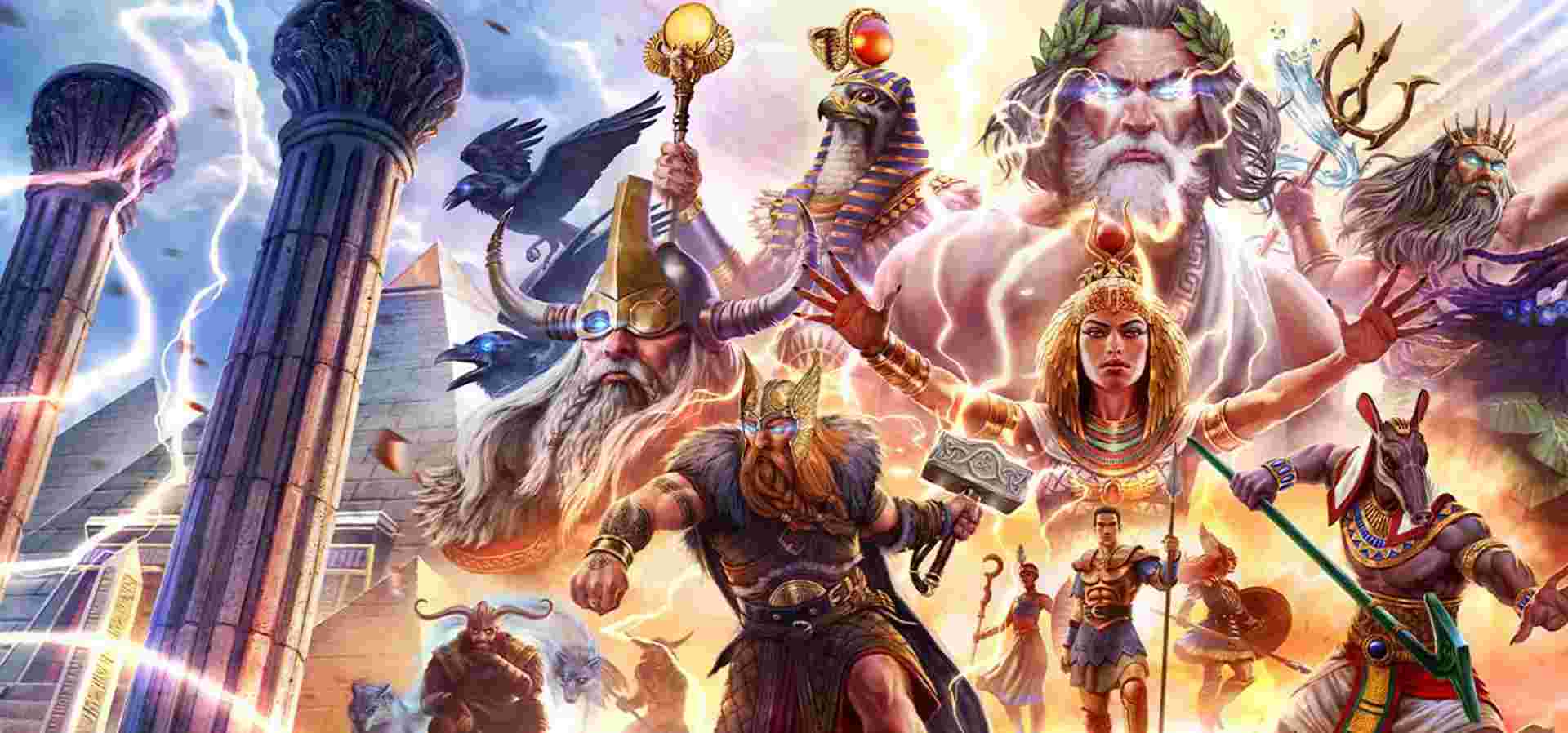 Imagem de fundo do produto Age of Mythology: Retold - Xbox Series S|X e PC