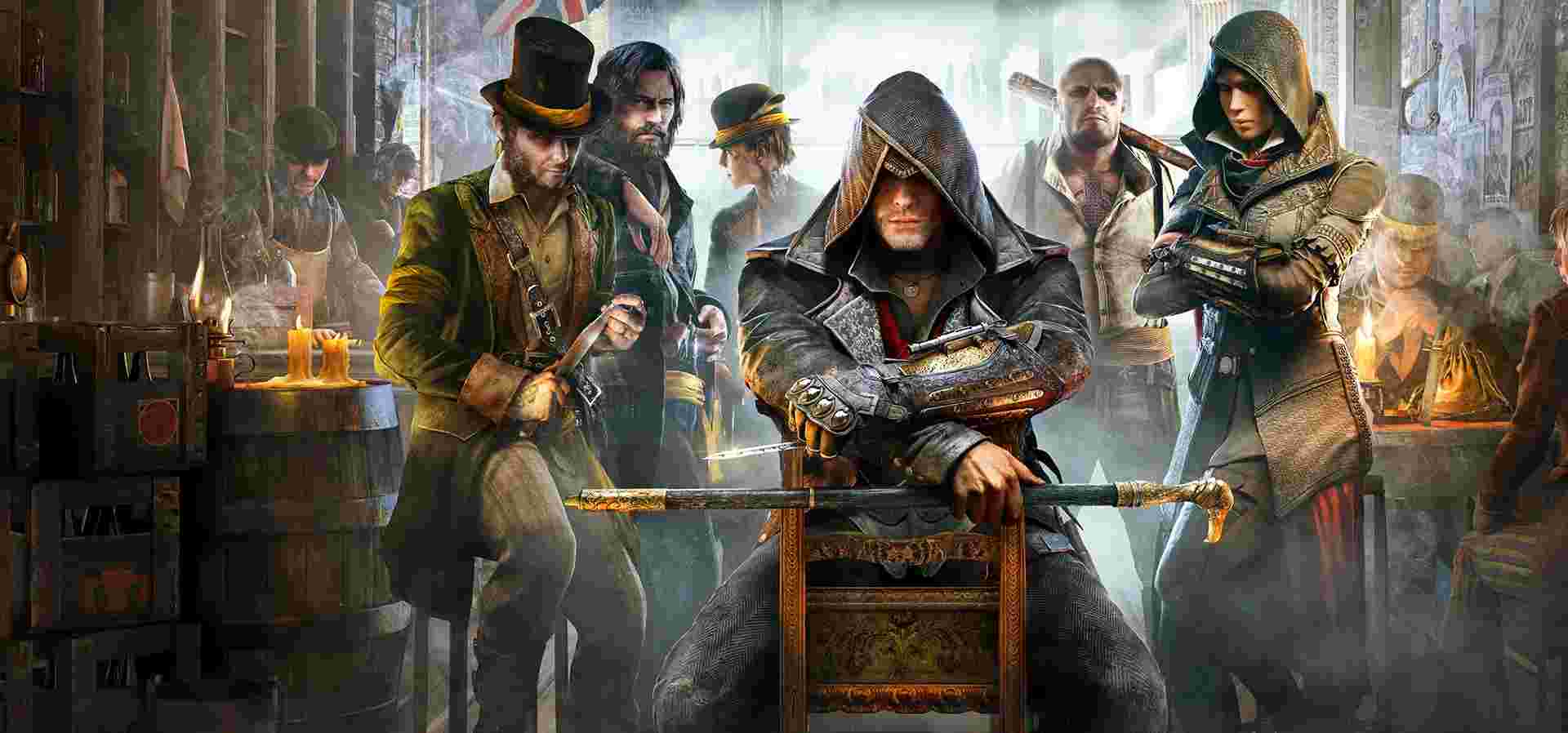 Imagem de fundo do produto Assassin’s Creed® Syndicate PS4 - Físico