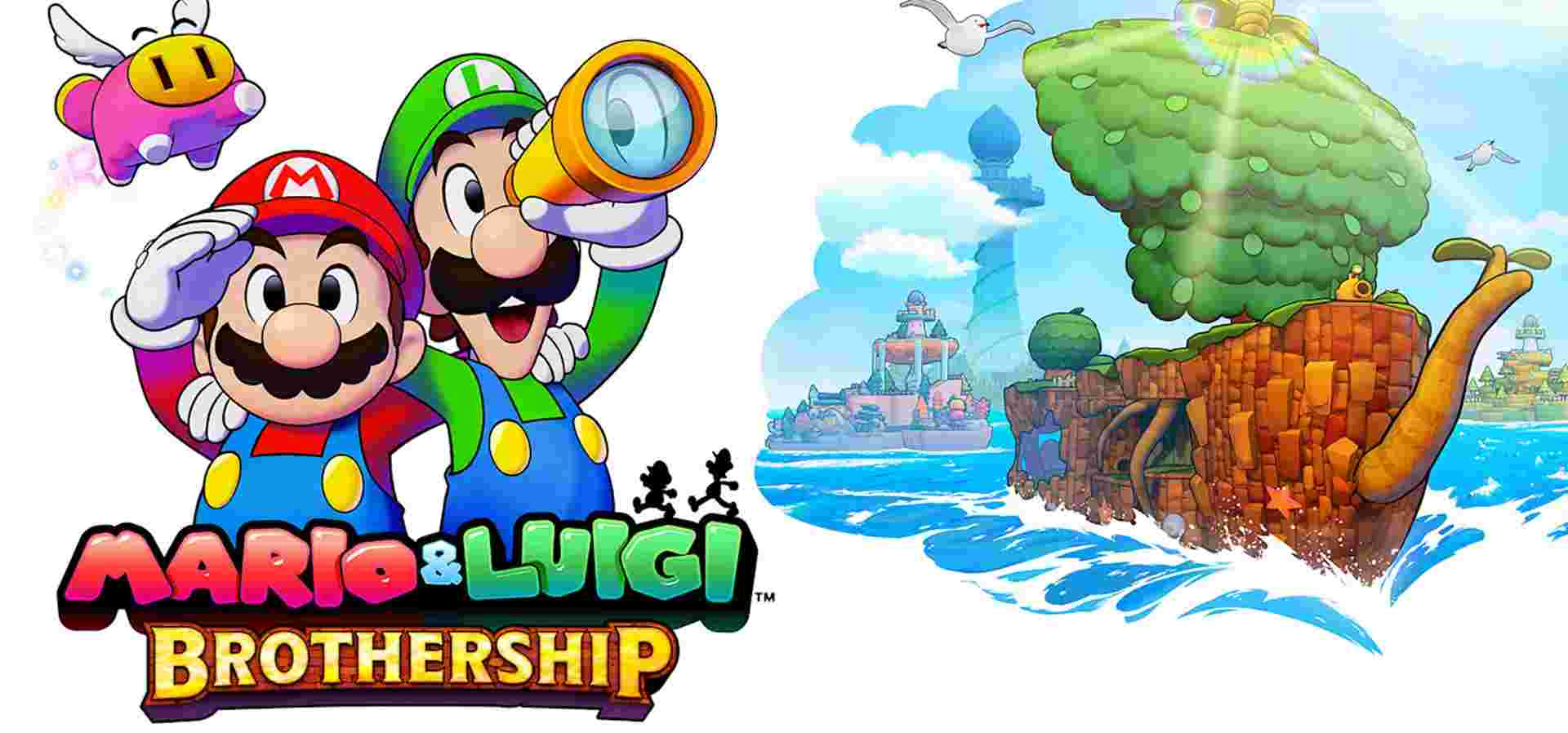 Imagem de fundo do produto Mario & Luigi Brothership Switch - Físico