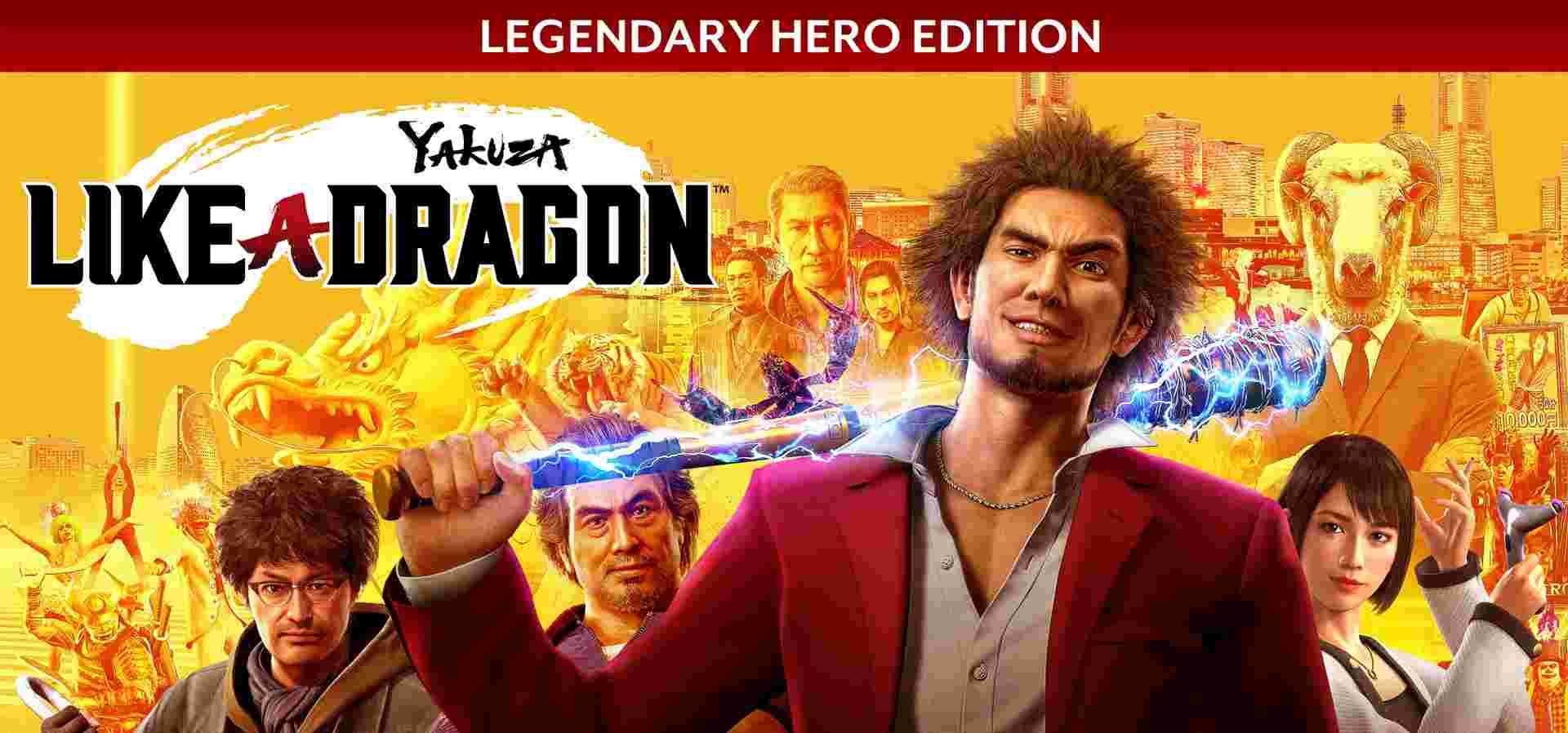 Imagem de fundo do produto Yakuza: Like a Dragon Legendary Hero Edition - PS4 & PS5