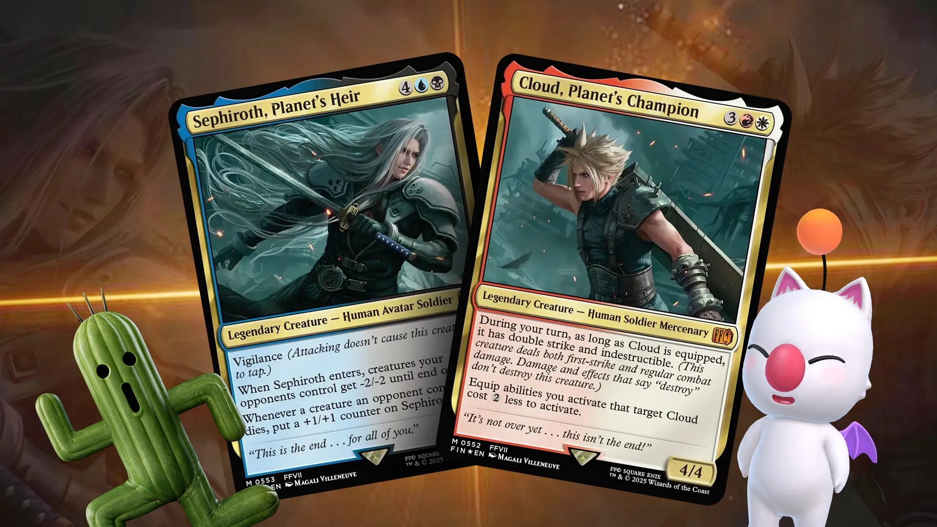 Imagem de fundo do produto Coleção Final Fantasy chega ao Magic: The Gathering