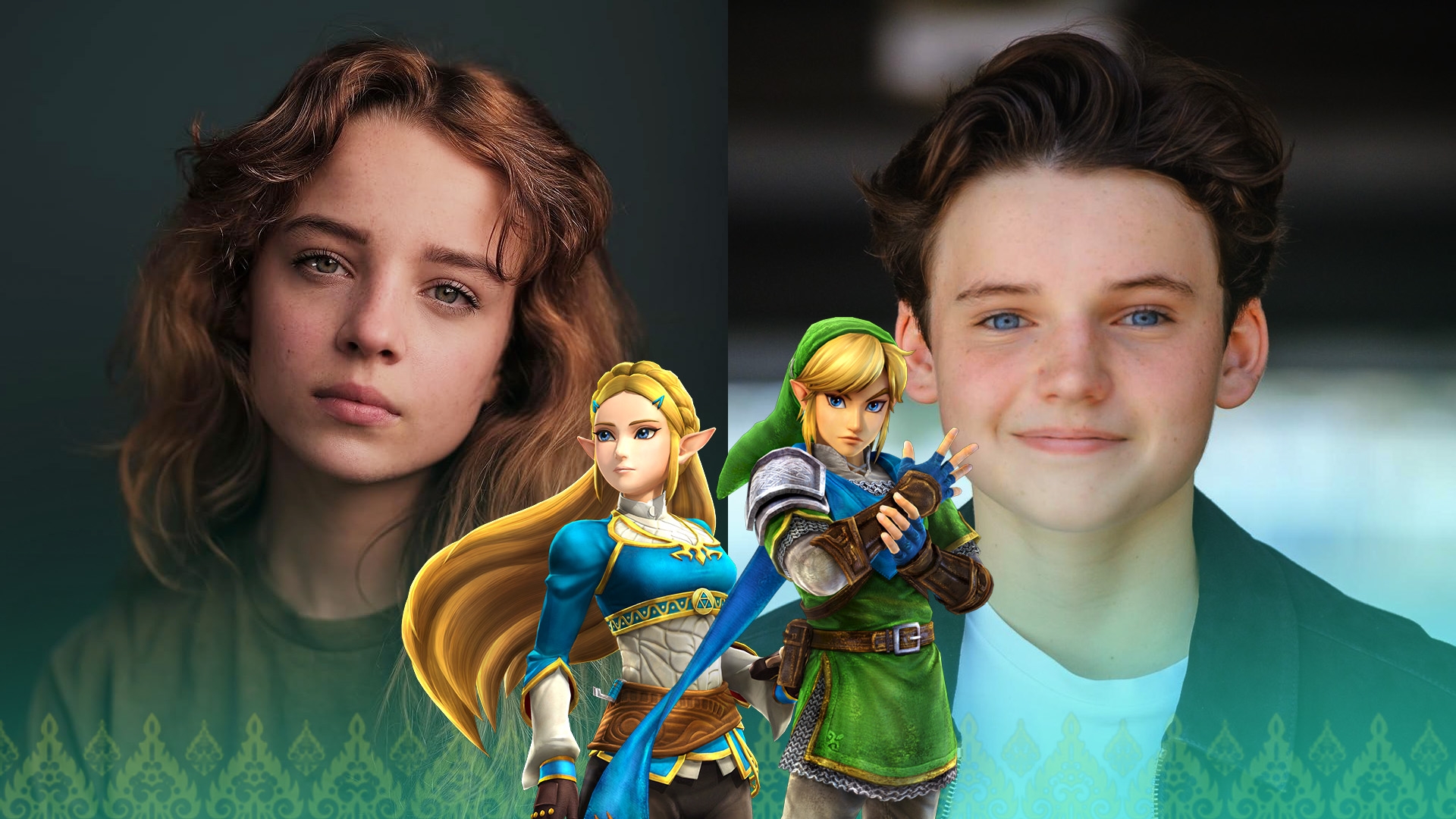 Imagem de fundo do produto Nintendo Revela os atores do  live action de The Legend of Zelda