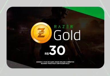 Imagem do produto Gift Card Razer Gold - 30 Reais