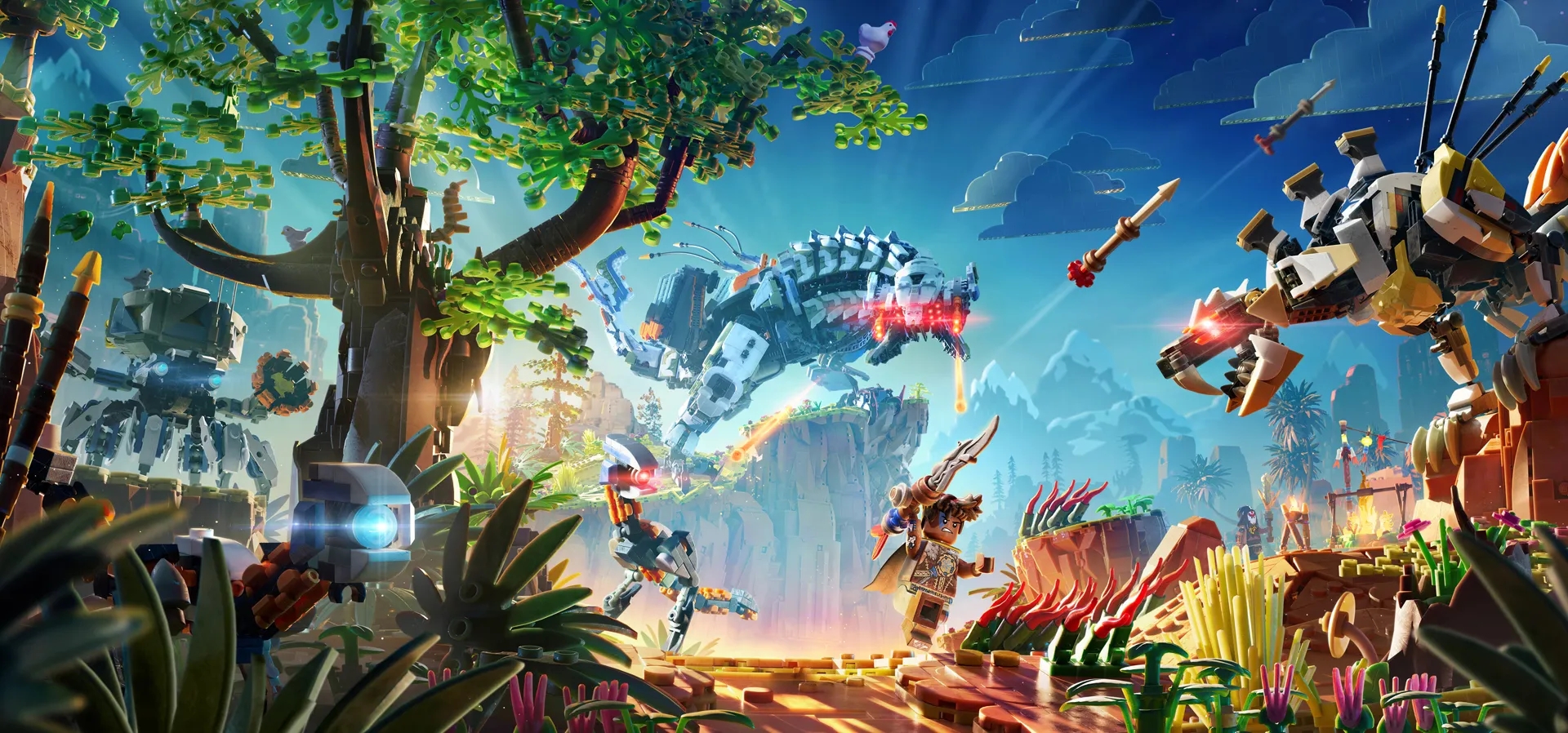 Imagem de fundo do produto Lego Horizon Adventures PS5 - Físico