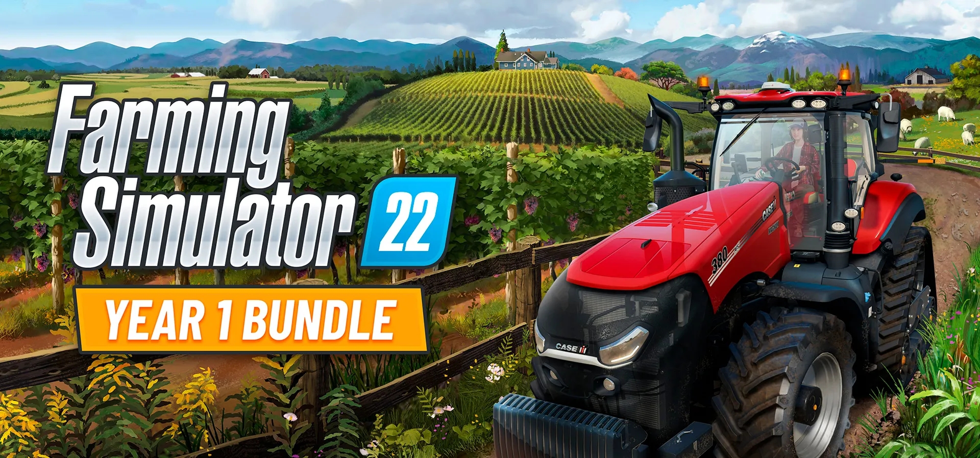 Imagem de fundo do produto Farming Simulator 22 YEAR 1 Bundle - Xbox One e Series X|S