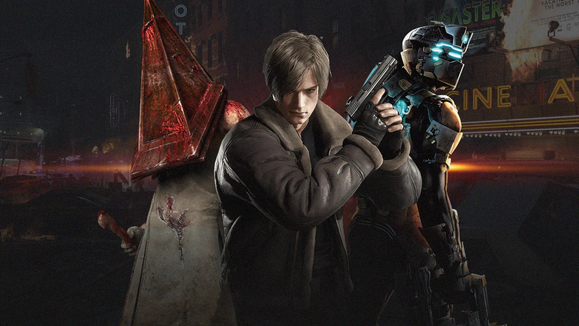Imagem de fundo do produto PlayStation e as mais famosas franquias de jogos de terror!