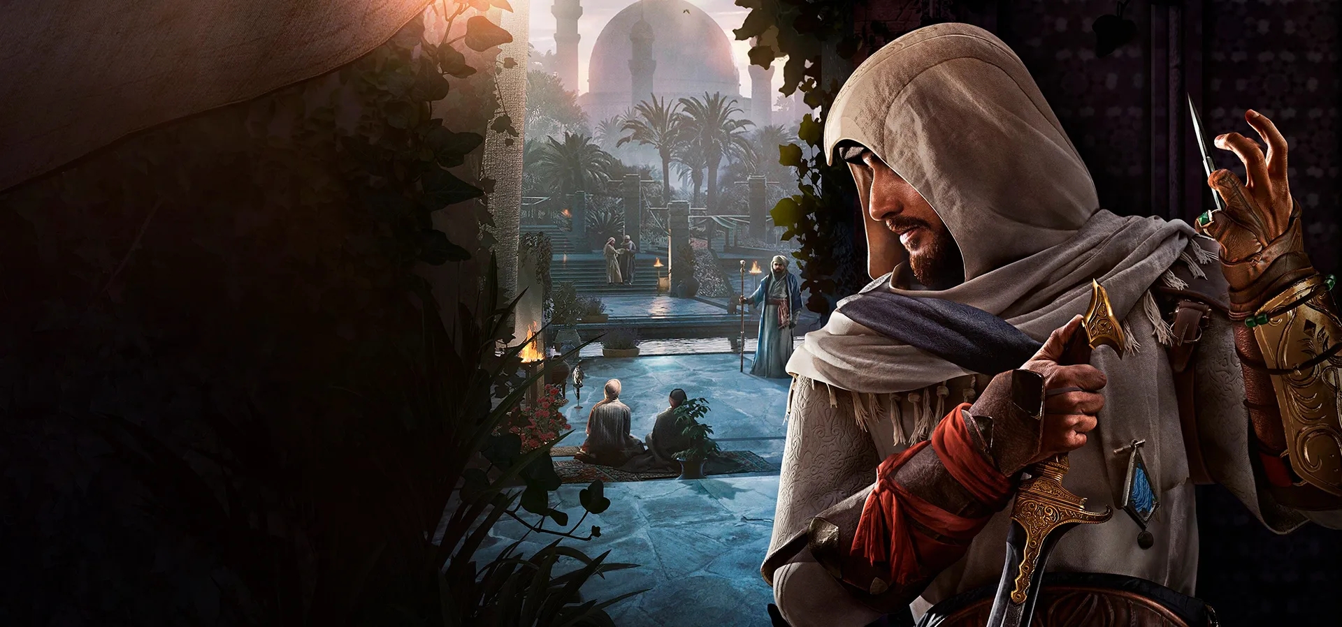 Imagem de fundo do produto Assassin's Creed® Mirage PS5 - Físico