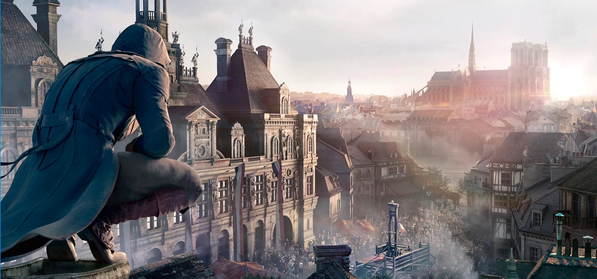 Imagem de fundo do produto Assassin's Creed Unity - Xbox One e Series X|S