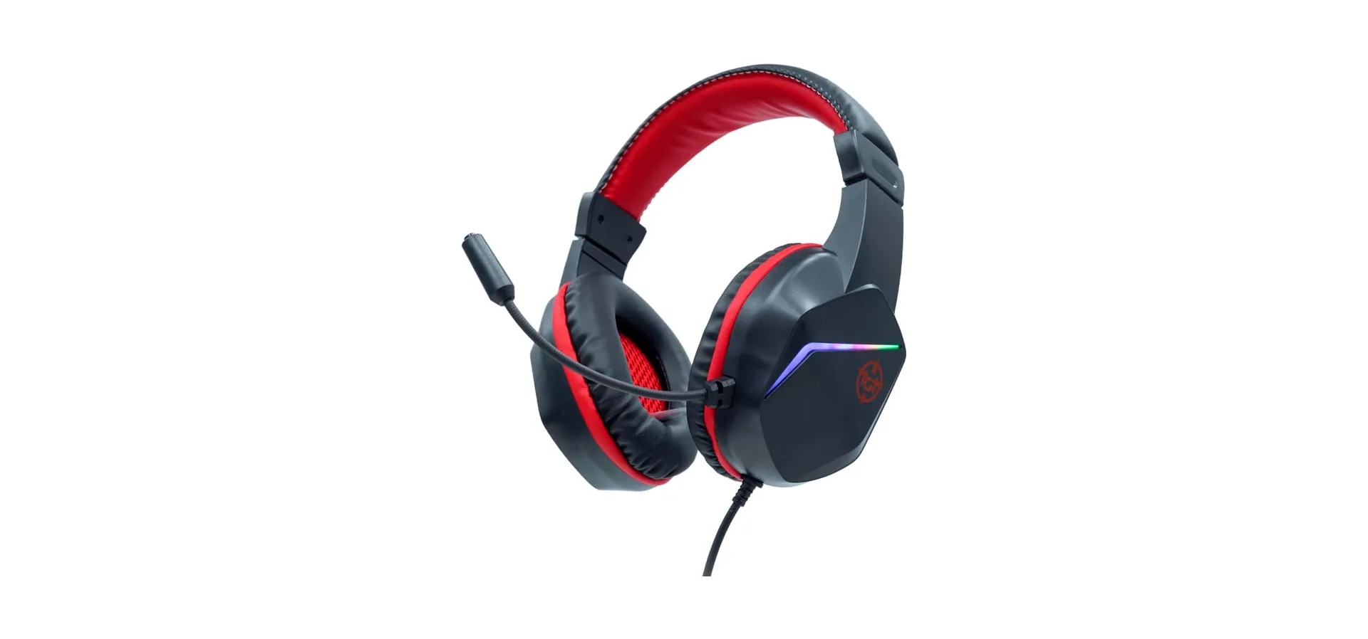 Imagem de fundo do produto Headset Gamer TGT Diver, Rainbow, Drivers 40mm, Preto, TGT-DVR-RGB01